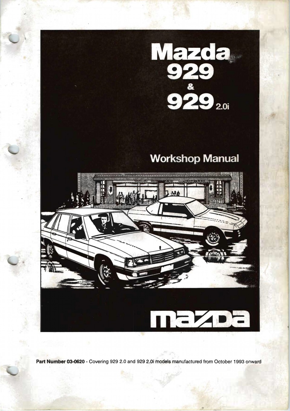 Фото в бортжурнале Mazda 929 II