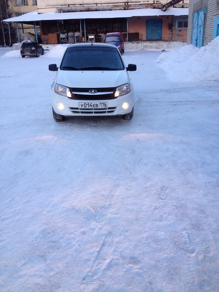 ПТФ на гранту правильное подключение. — Lada Гранта (1G), 1,6 л, 2014 ...