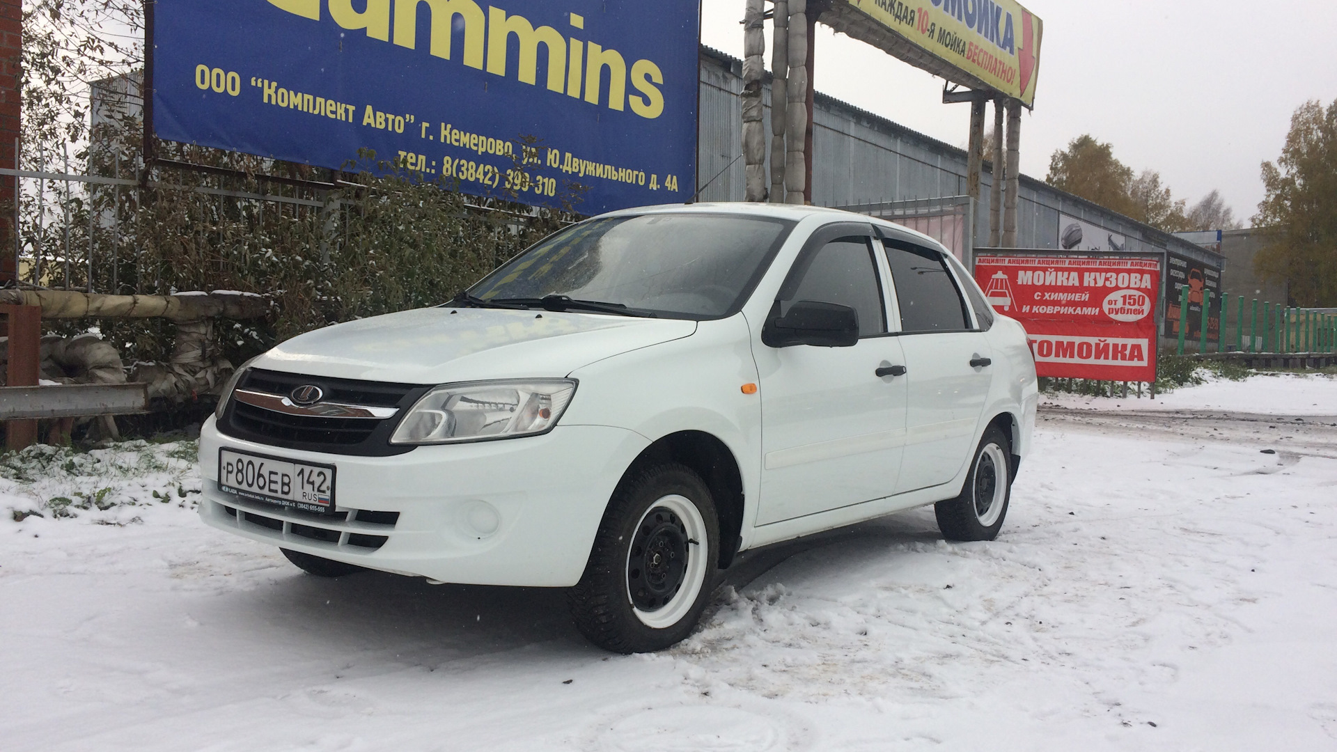 Lada Гранта 1.6 бензиновый 2014 | на DRIVE2