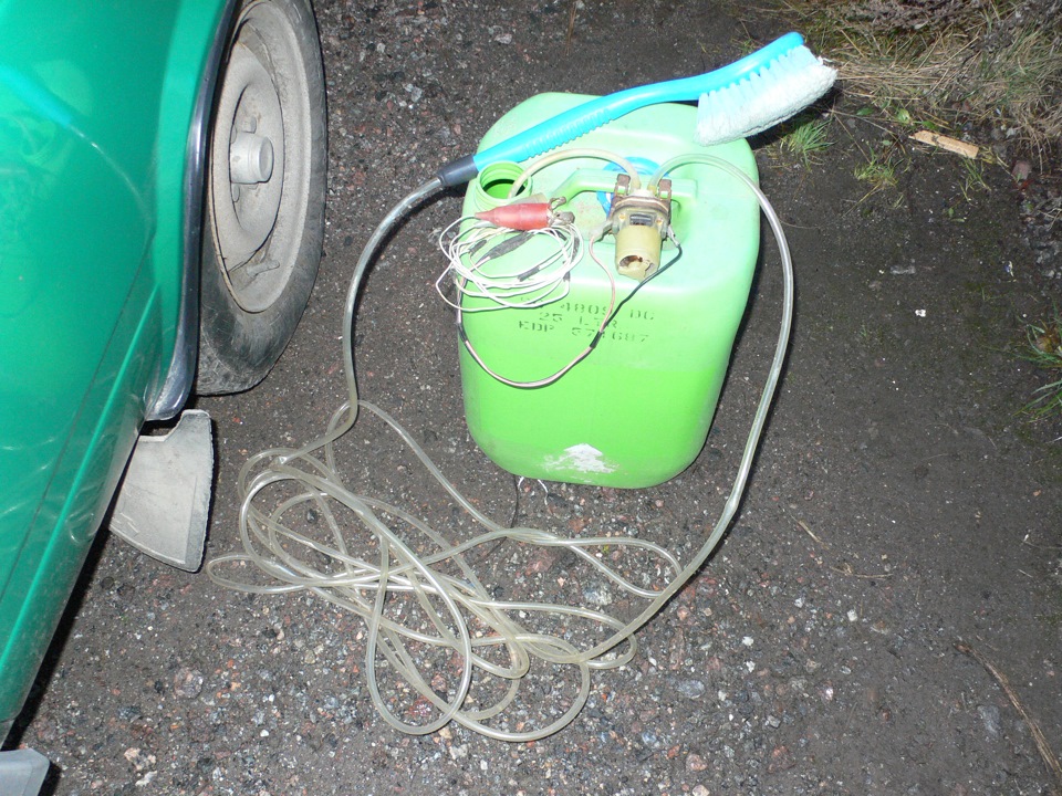 Самодельная мини-мойка — Lada 21043, 1,5 л, 2005 года | аксессуары | DRIVE2