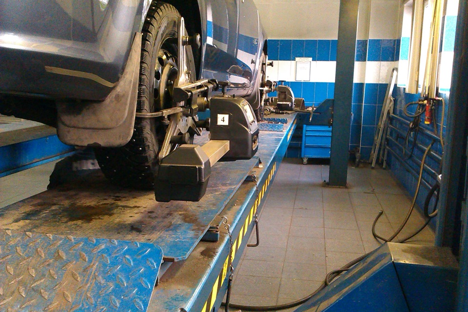 Сход-развал в ЛифтАвтоСервис у Сергея розова ч.2 — KIA Ceed SW (1G ...