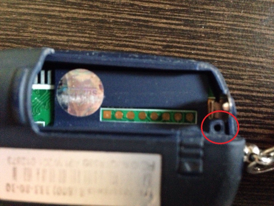 Замена дисплея брелока сигнализации — Toyota Mark II (90), 2 л., 1994 ...