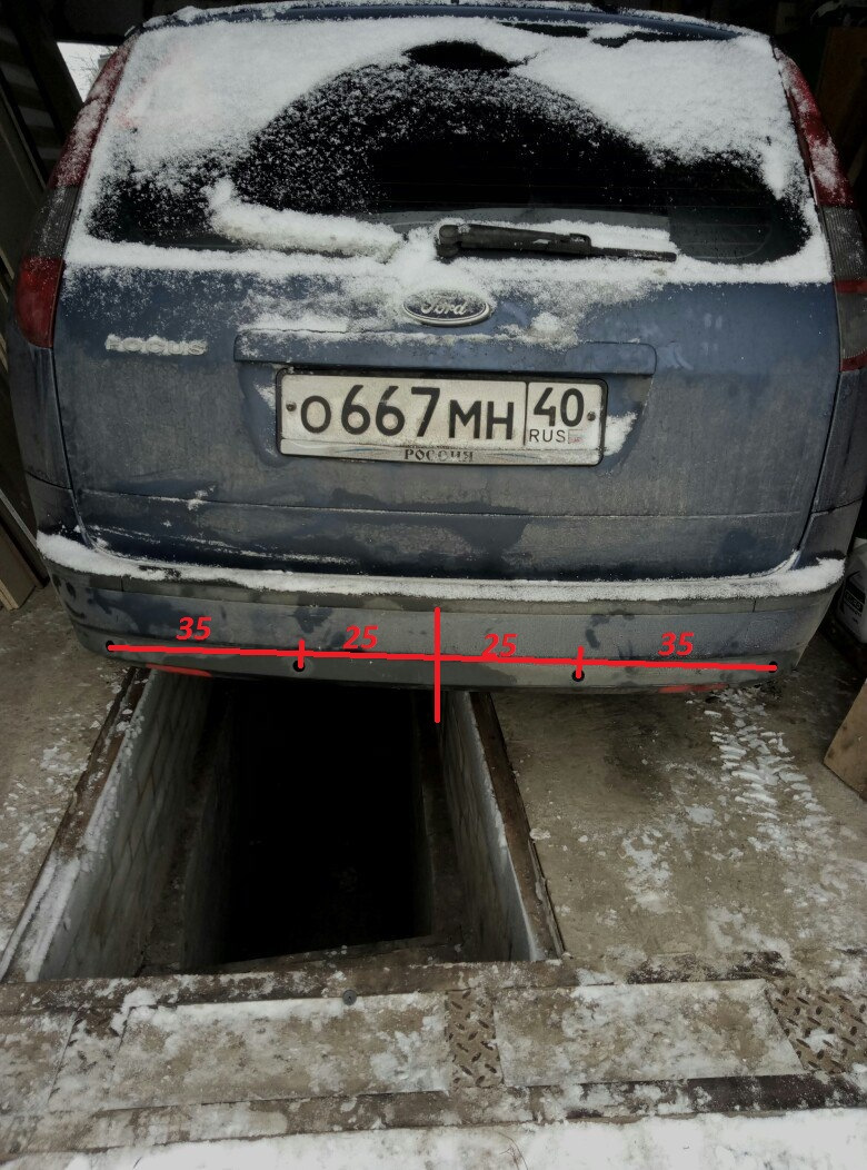 Парктроник мне в зад) — Ford Focus Wagon II, 1,6 л, 2007 года ...