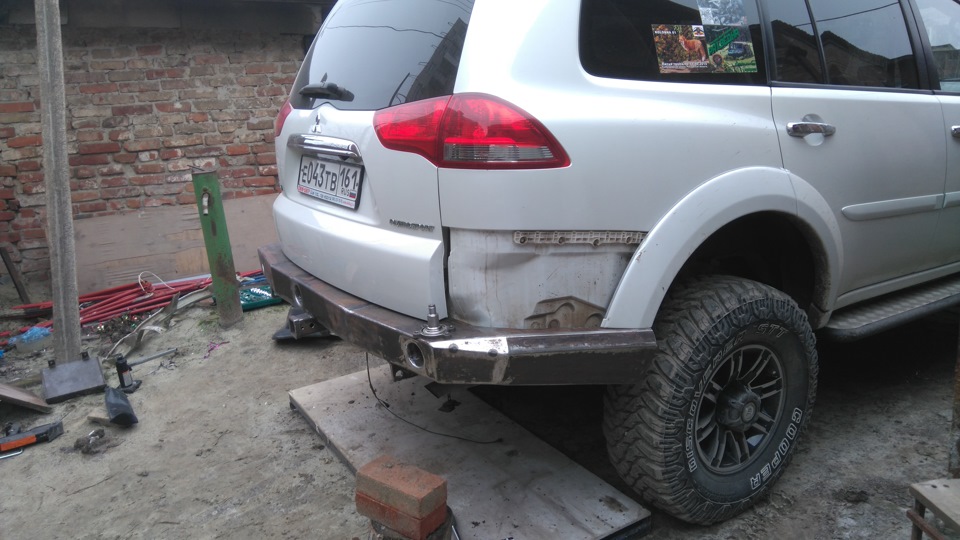 Первые примерки — Mitsubishi Pajero Sport (2G)