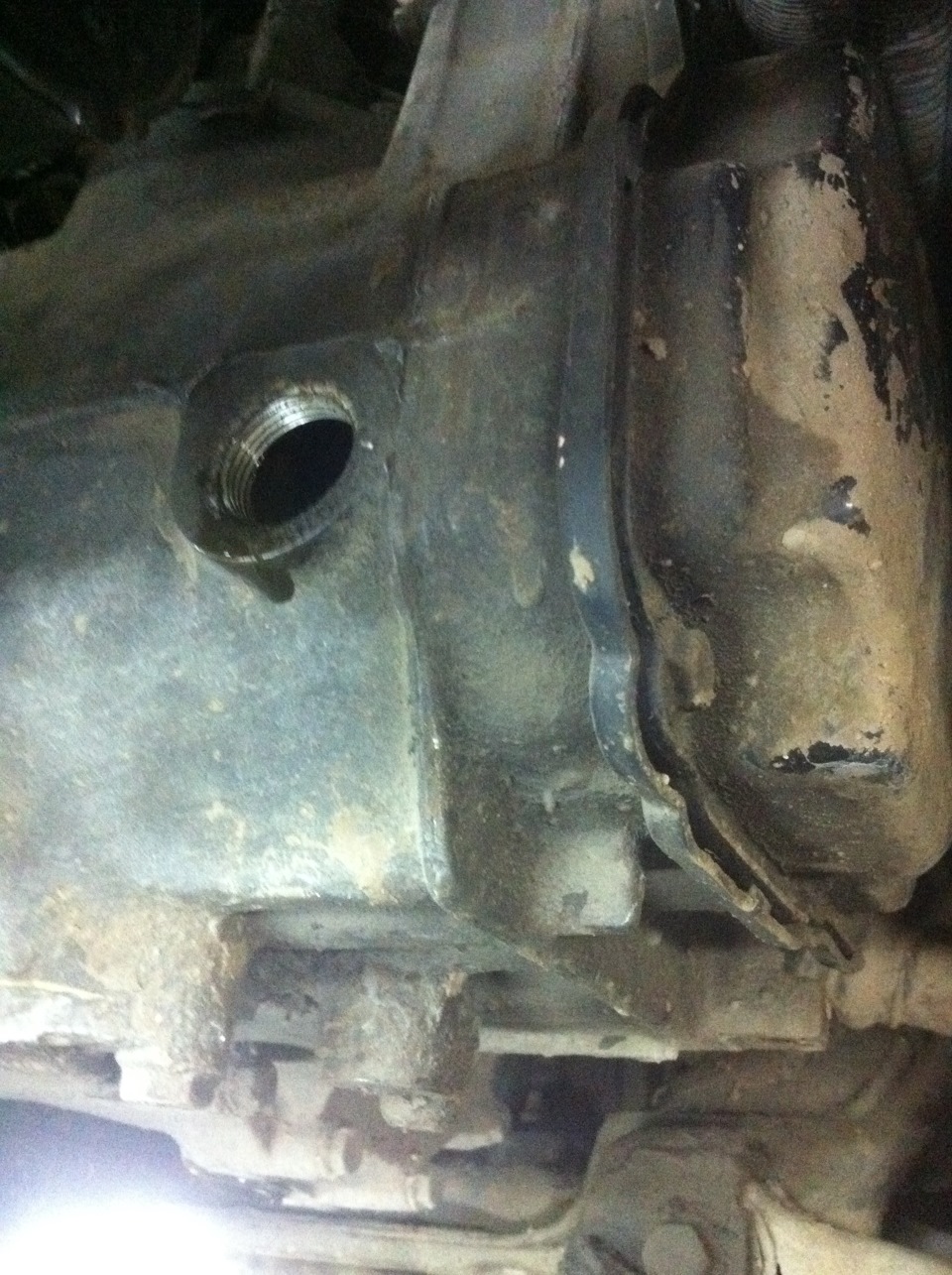 Замена масла в коробке и редукторе а так же установка новый лямбды ...