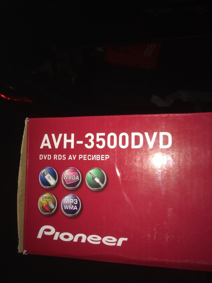 Новая магнитола AVH-3500DVD — Mercedes-Benz SLK (R170), 2,3 л, 1999 ...