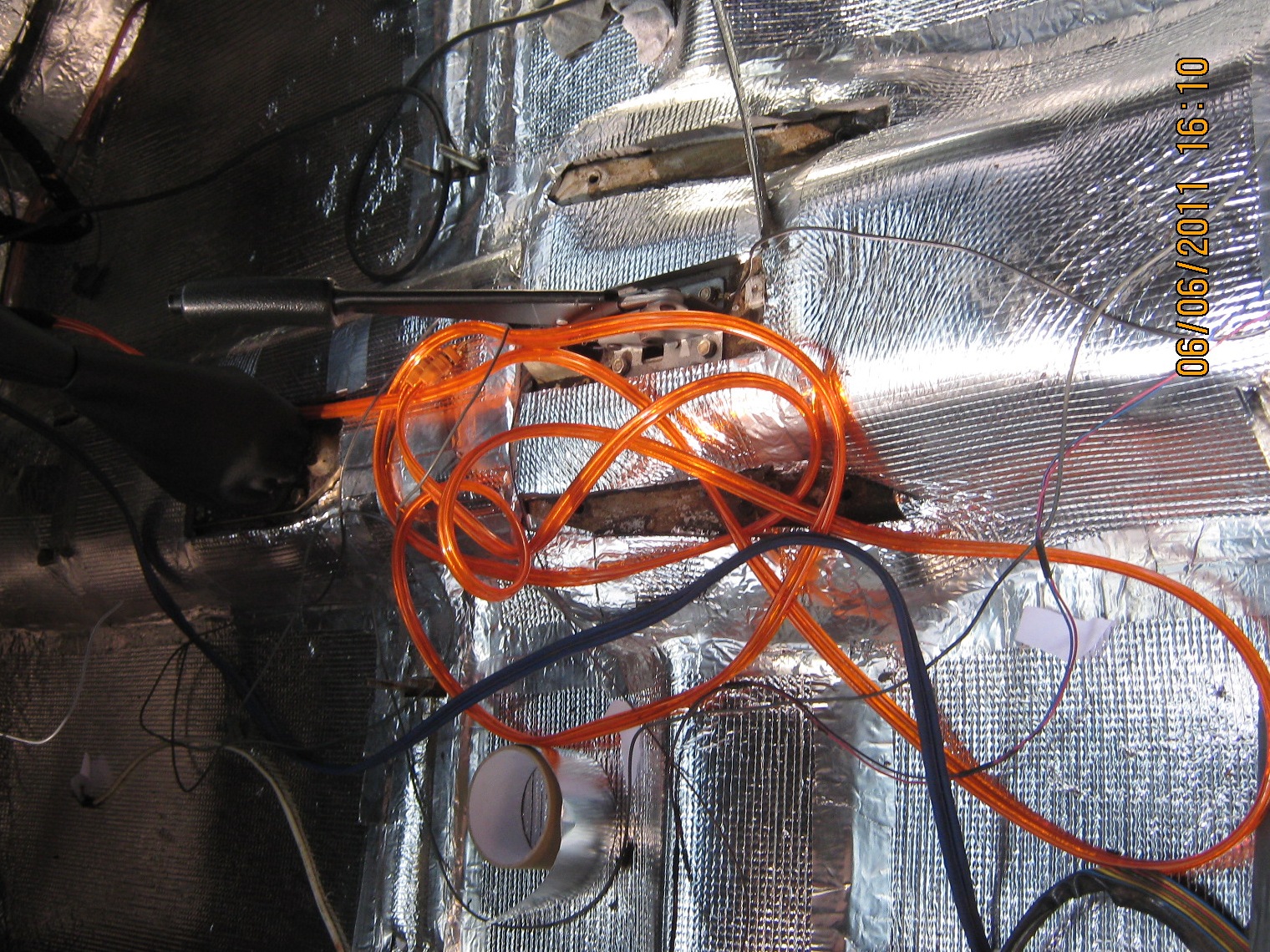 Проклейка панели и подпонельного пространства часть 3 — LADA 21093i, 1 ...