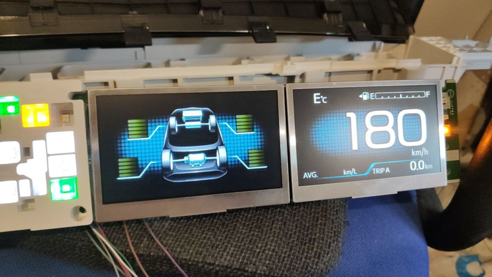 prius 5 combination meter and HUD ч3 — Toyota Prius (20), 1,5 л, 2008 года электроника DRIVE2
