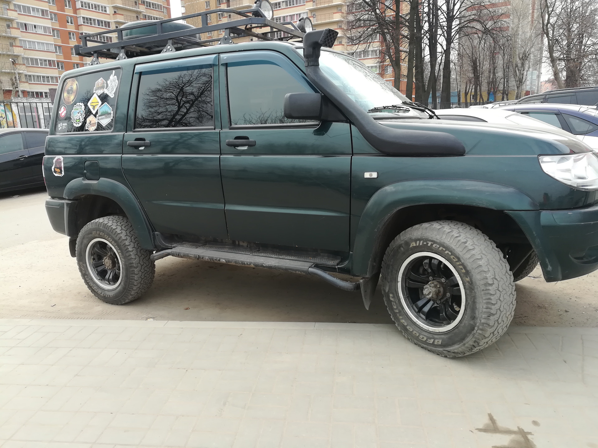 Приобрели диски на лето. — УАЗ Patriot, 2,7 л, 2011 года | колёсные ...