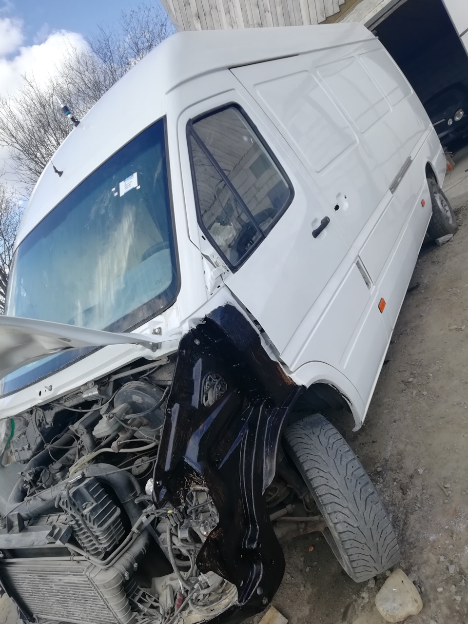 31. Кузовной ремонт (часть 4). Обработка. — Mercedes-Benz Sprinter (1G),  2,9 л, 1995 года | кузовной ремонт | DRIVE2