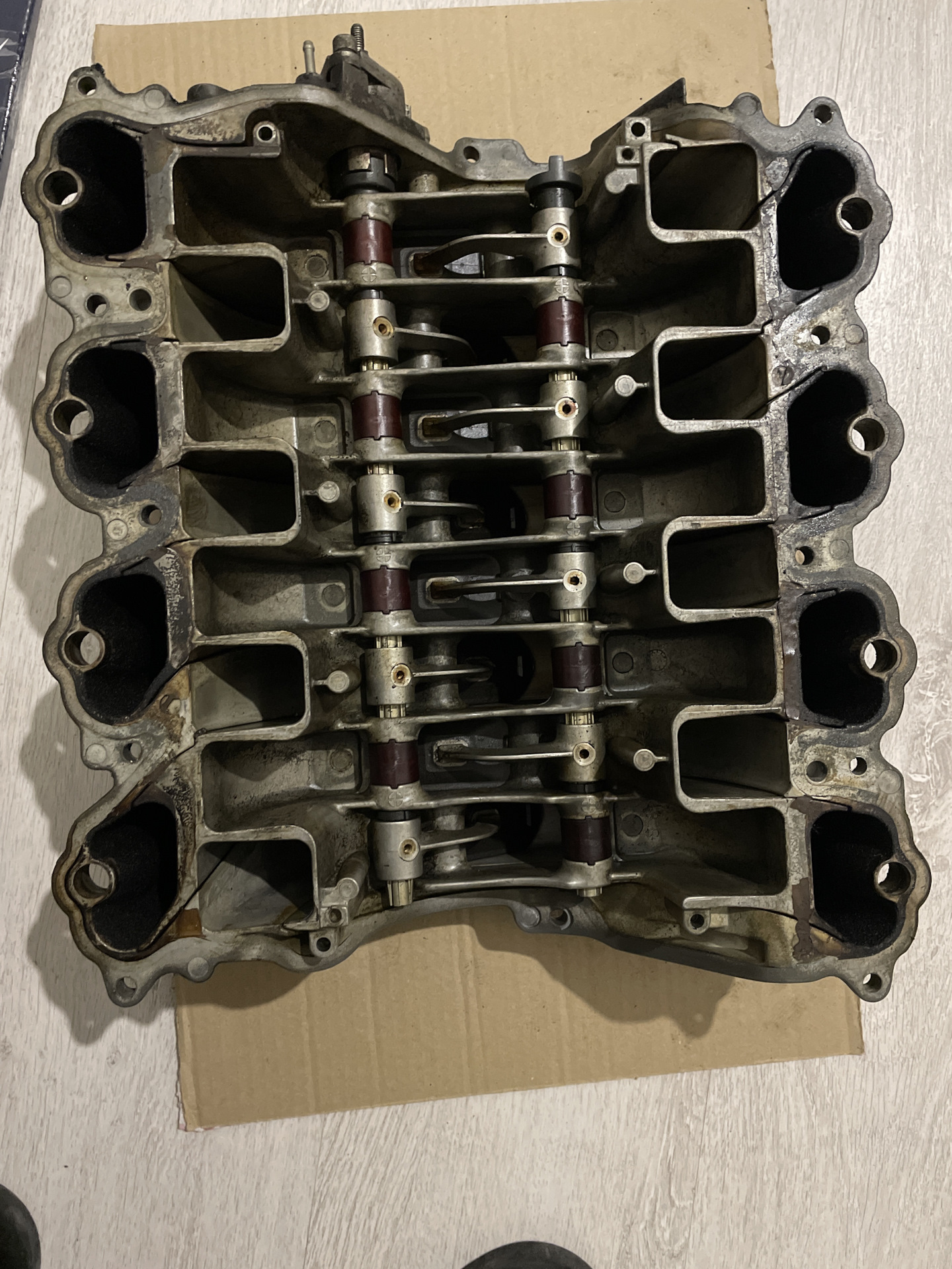 Впускной ресивер — Audi A8 (D3), 4,2 л, 2003 года | своими руками | DRIVE2