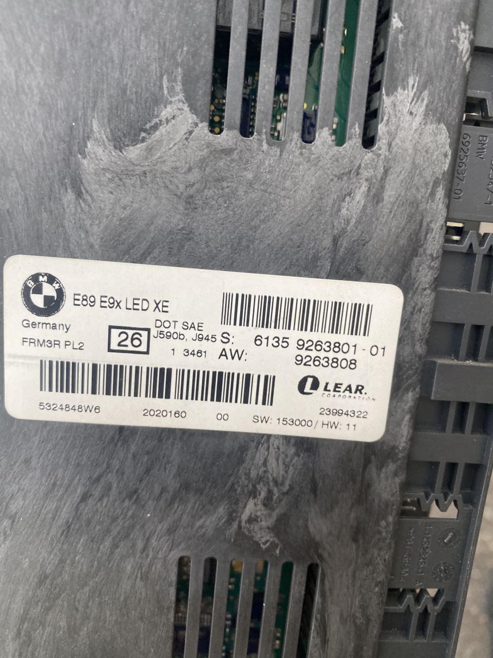 Блок frm — BMW 3 series (E90), 2 л, 2011 года | электроника | DRIVE2