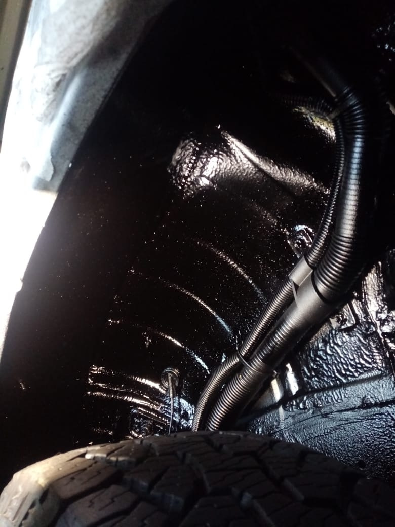 Антикор днища, арок и др… — Hyundai Santa Fe (1G), 2,7 л, 2007 года ...