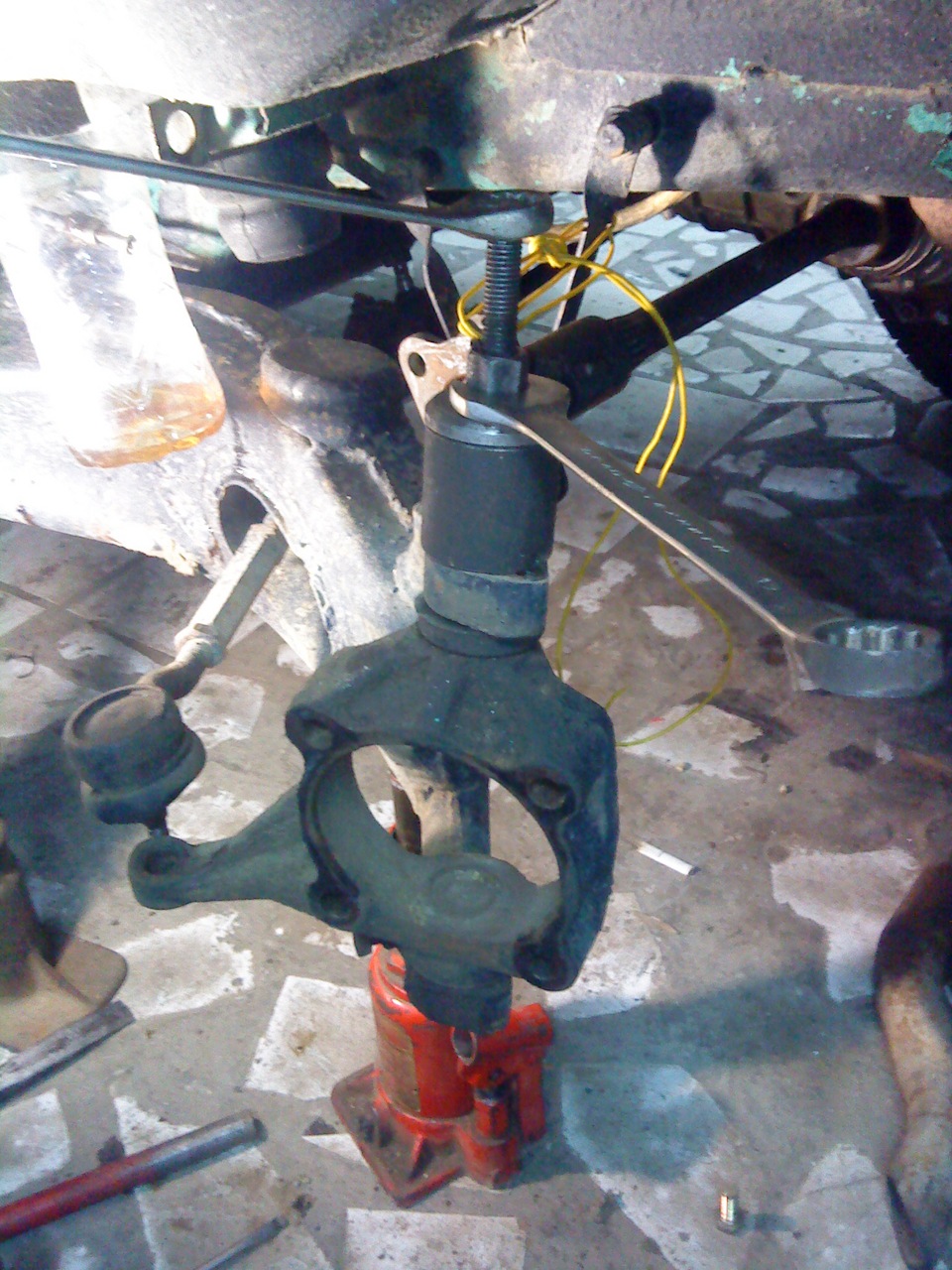 замена шкворней — ЛуАЗ 969, 1,6 л, 1989 года | своими руками | DRIVE2