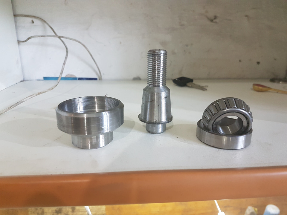 Переделка шкворней на подшипники — DRIVE2