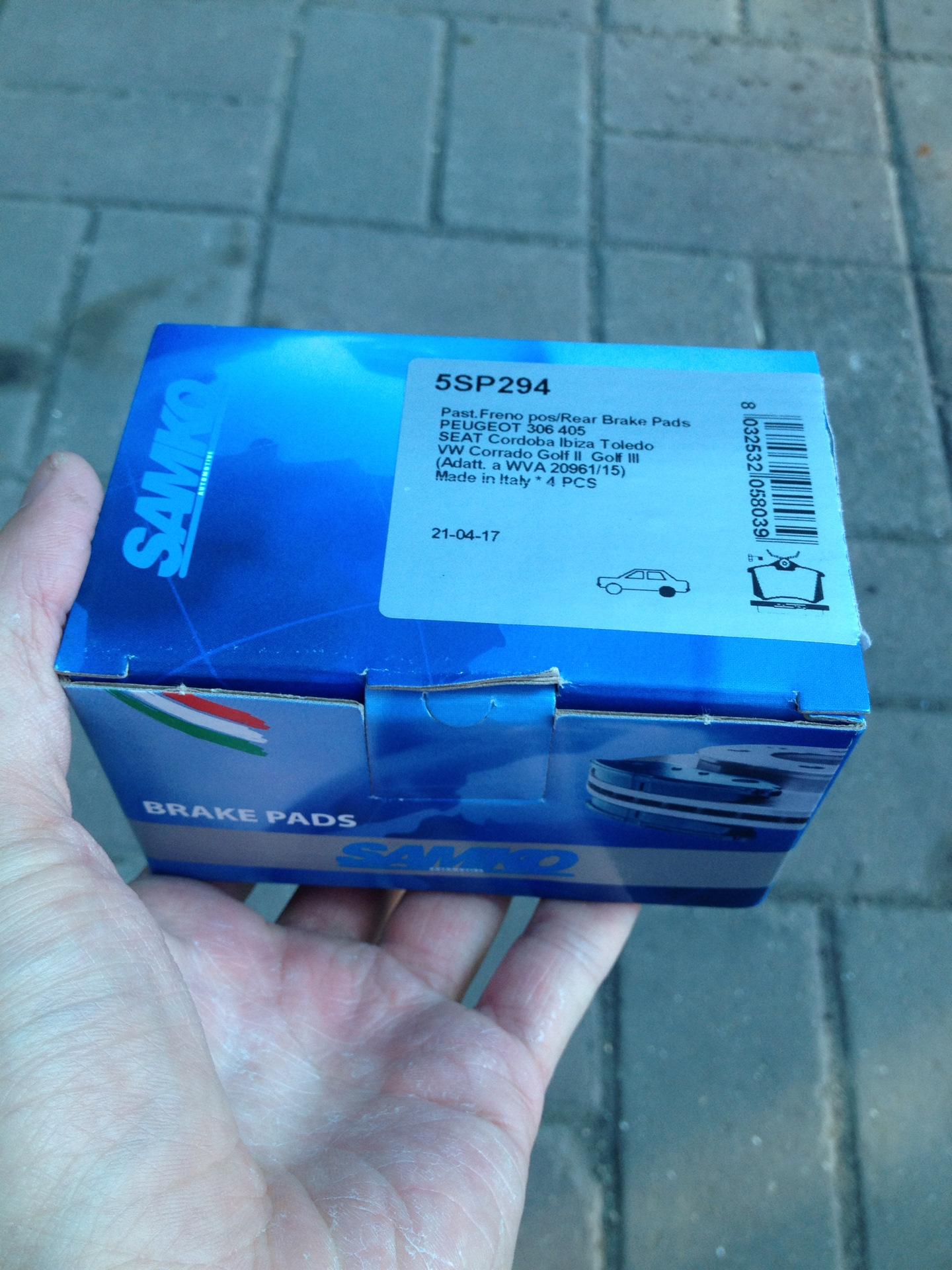 Задние колодки и ступичный подшипник — Skoda Octavia RS Mk1, 1,8 л ...