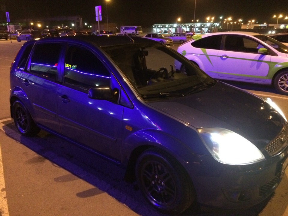 диски всмпо антарес+ резина — Ford Fiesta (Mk V), 1,6 л, 2008 года ...