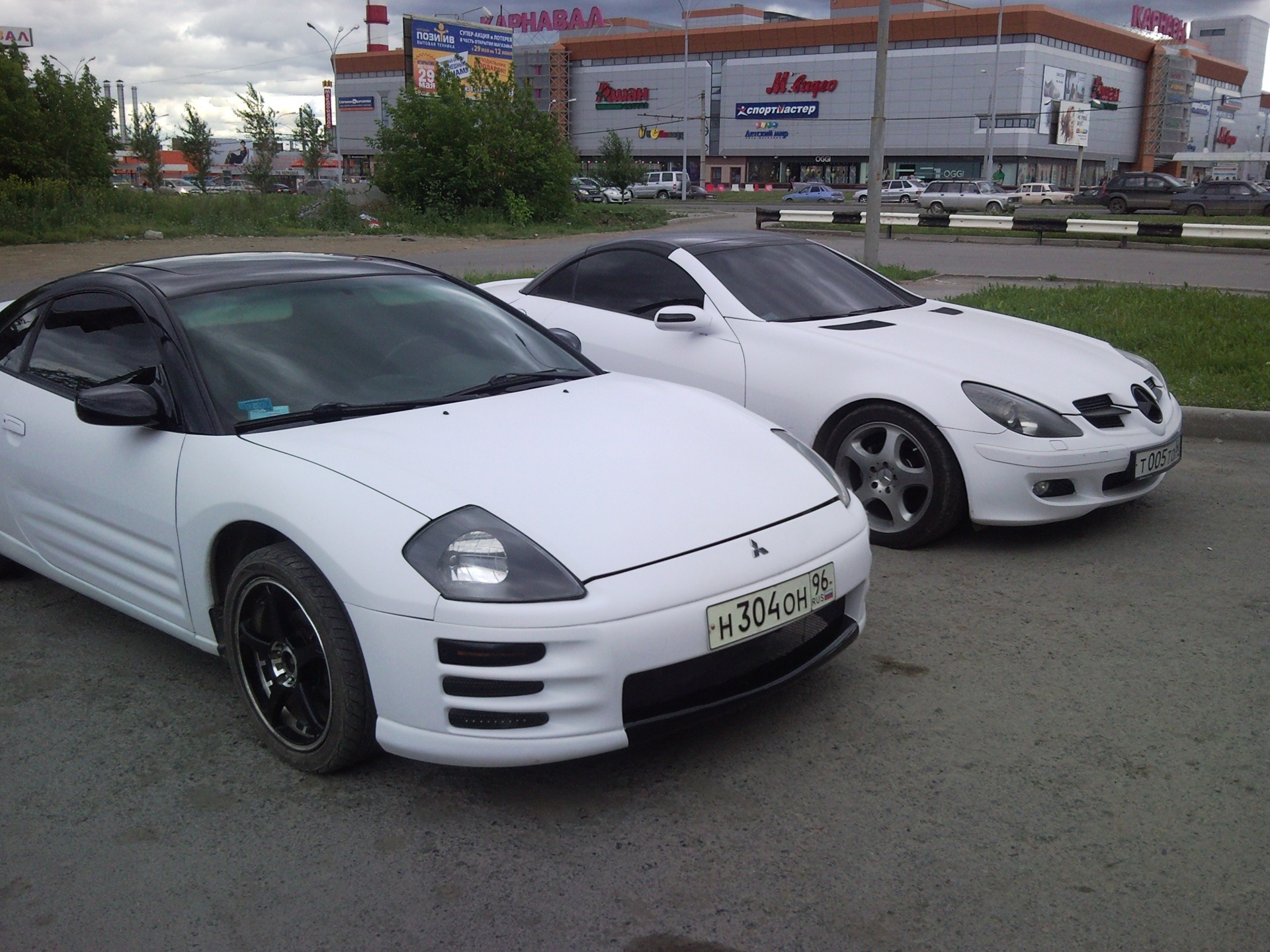 Mitsubishi Eclipse 3 белый