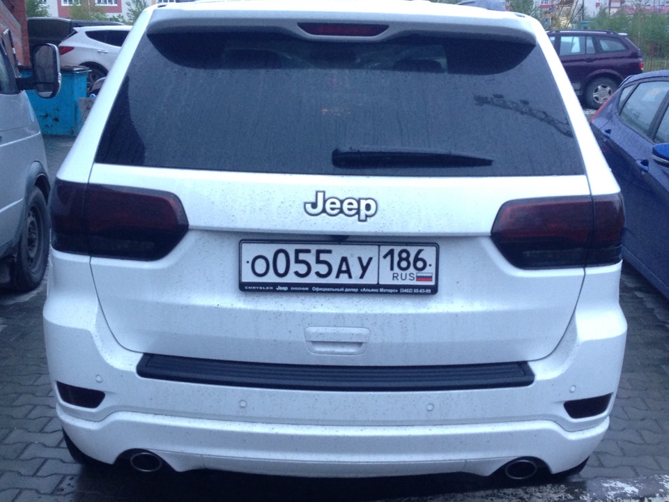 тонирование — Jeep Grand Cherokee (WK2), 3,6 л, 2013 года | тюнинг | DRIVE2