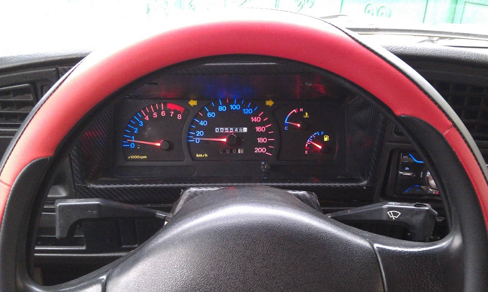 установил приборку от нексии на аську — Opel Ascona C, 1,6 л, 1985 года ...