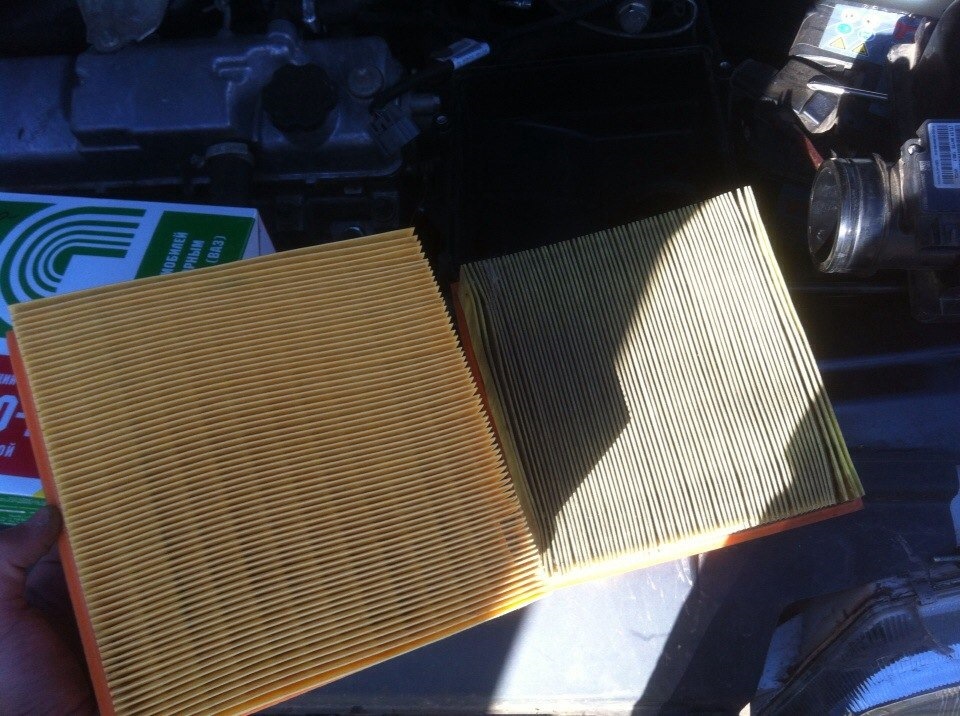 Замена воздушного фильтра. — Lada 2114, 1,6 л, 2011 года | другое | DRIVE2