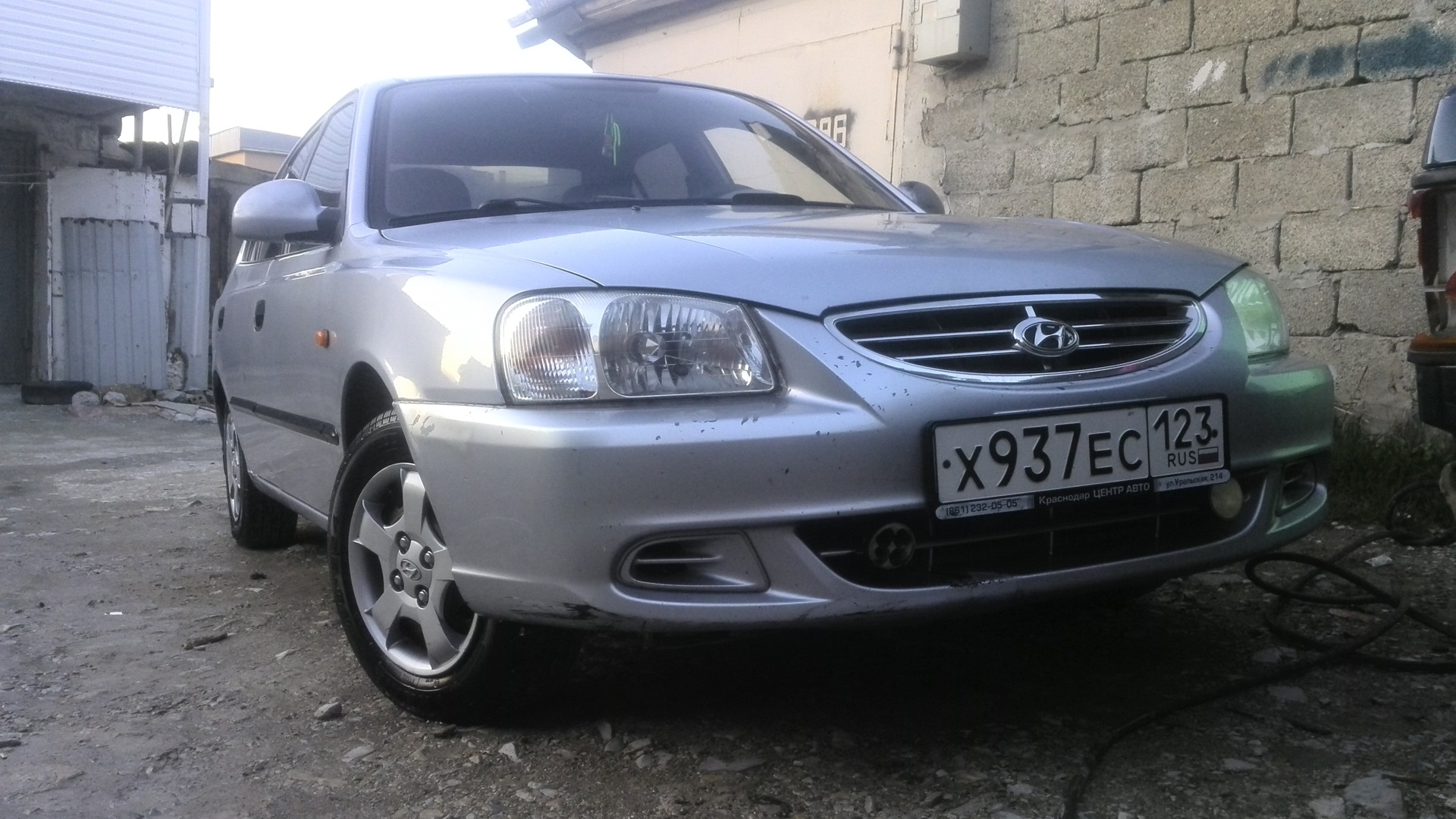 Hyundai Accent (2G) 1.5 бензиновый 2008 | на R16 на DRIVE2