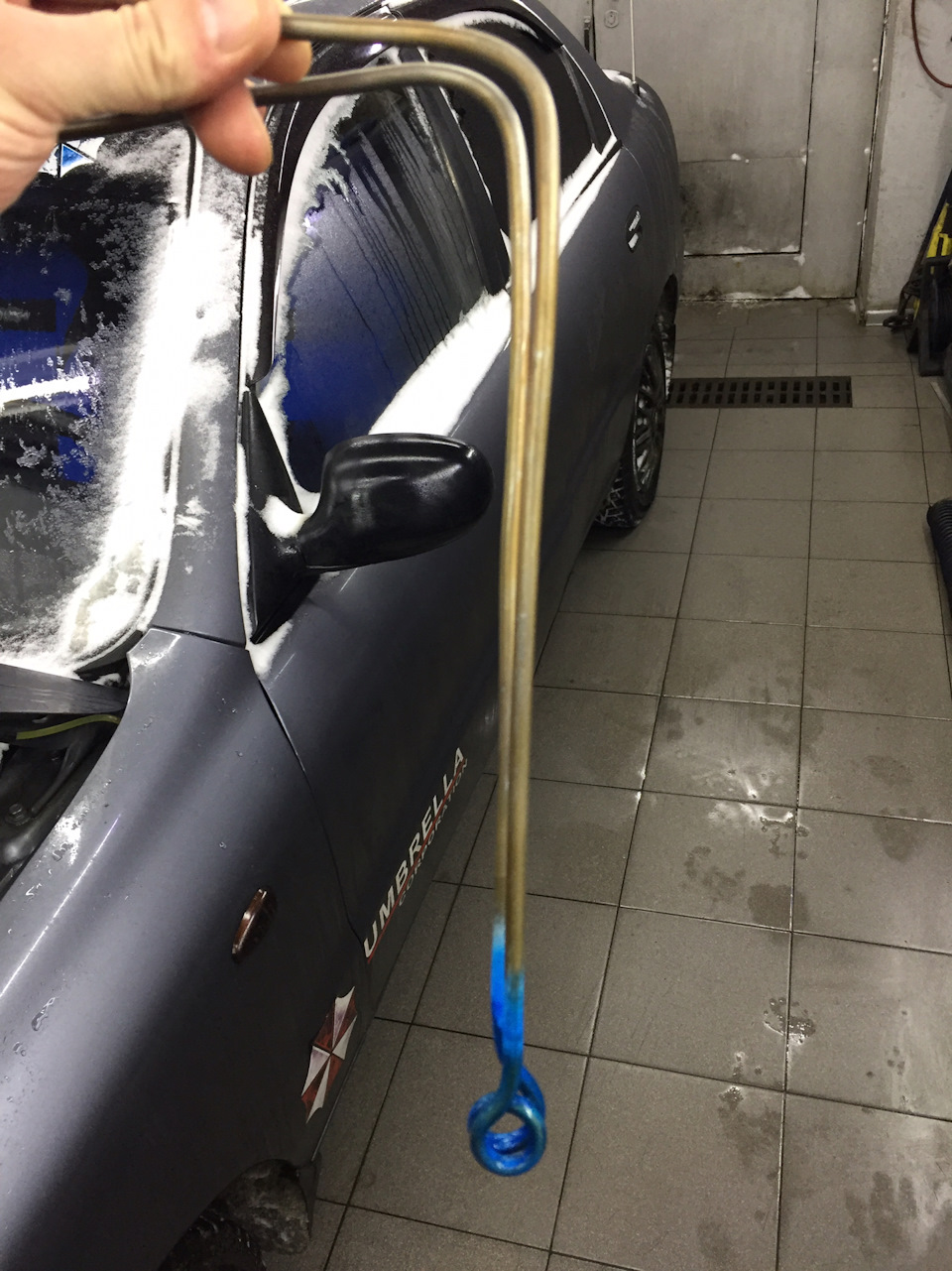 Подогрев бочка омывателя лобового стекла — Chevrolet Lanos, 1,5 л, 2008 ...