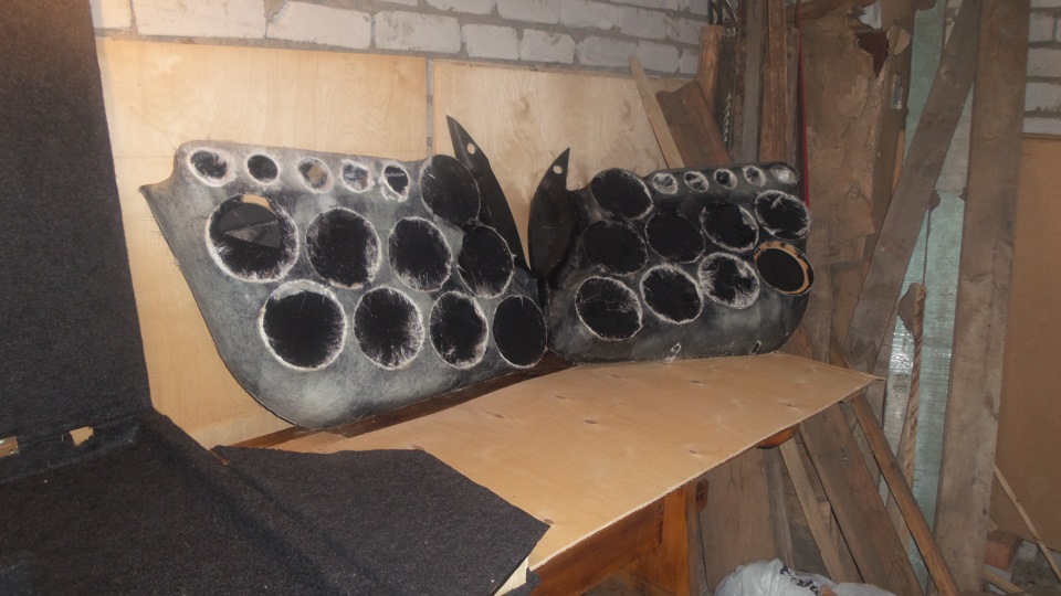 Переделка обшив под громкий фронт — Lada Гранта, 1,6 л, 2014 года ...