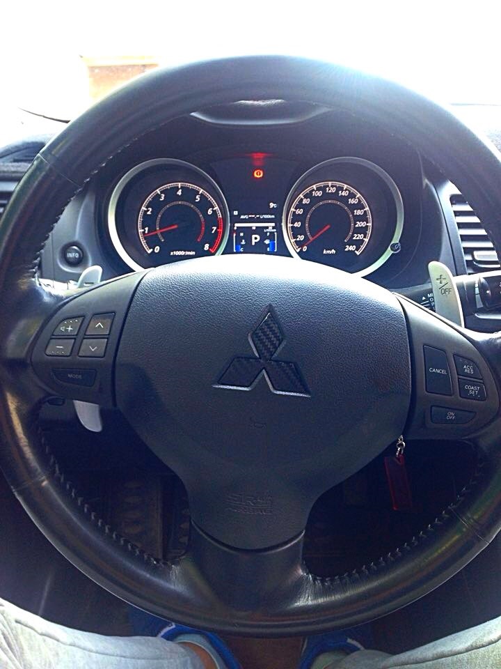 Кнопки мультируля в МАТ! — Mitsubishi Lancer X, 2,4 л, 2007 года ...