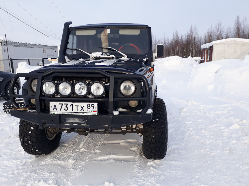 И снова 35 гудрич — УАЗ 315195 Hunter, 2,7 л, 2007 года | шины | DRIVE2