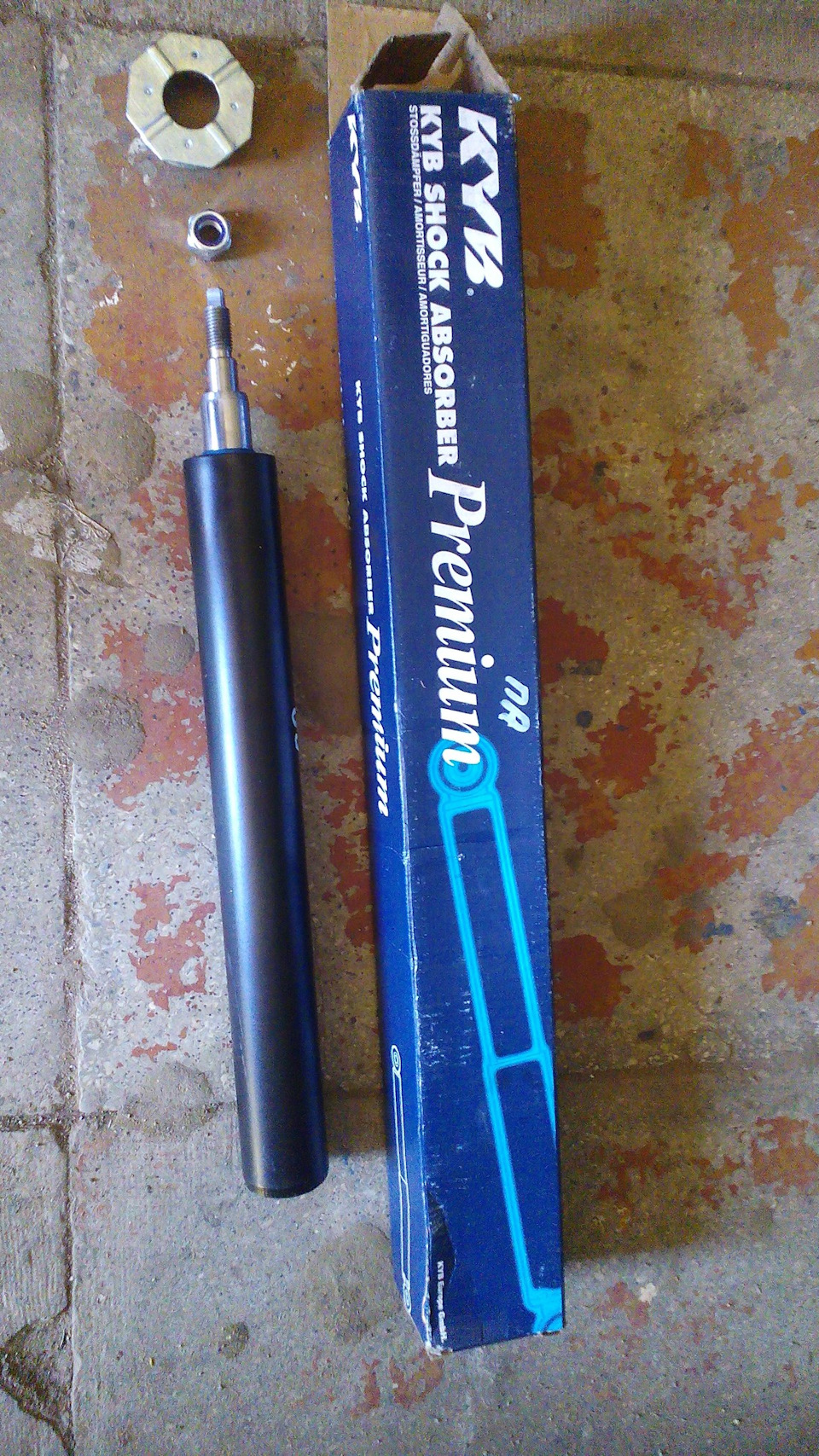 Поменял передние амортизаторы — Chevrolet Lanos, 1,5 л, 2006 года ...