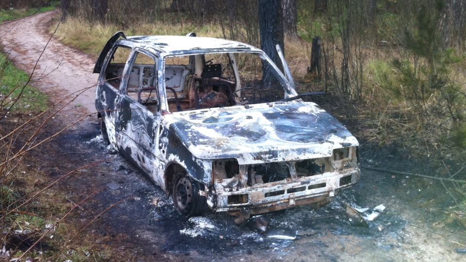 Гнилая ока в хлам