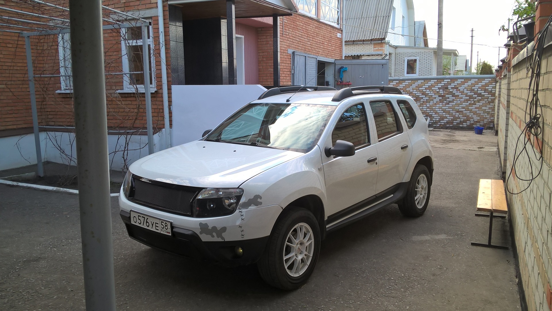 renault duster занижение