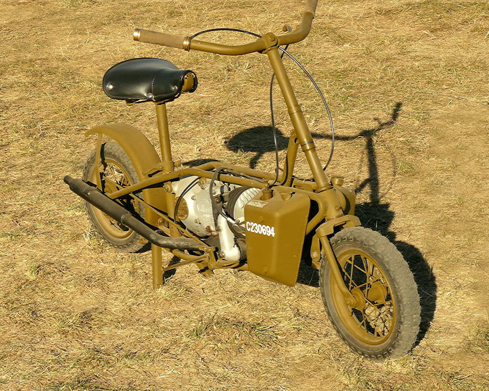 Welbike мотоцикл складной десантный