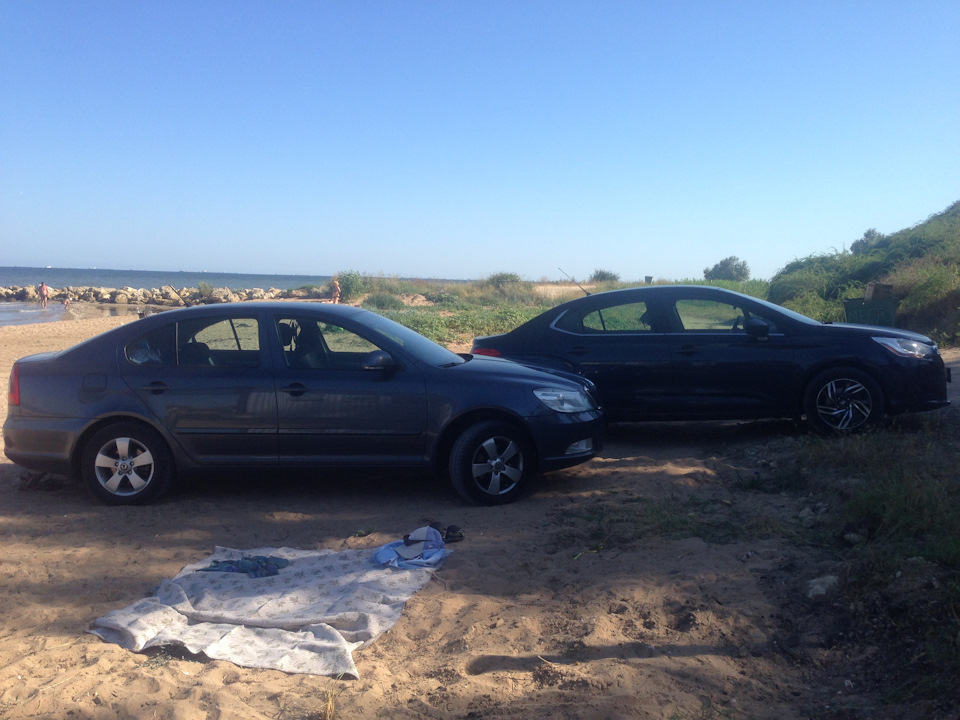 Шкода Октавия 1,4 и Ситроен С4 седан. Воронеж-Крым. — Skoda Octavia A5 ...