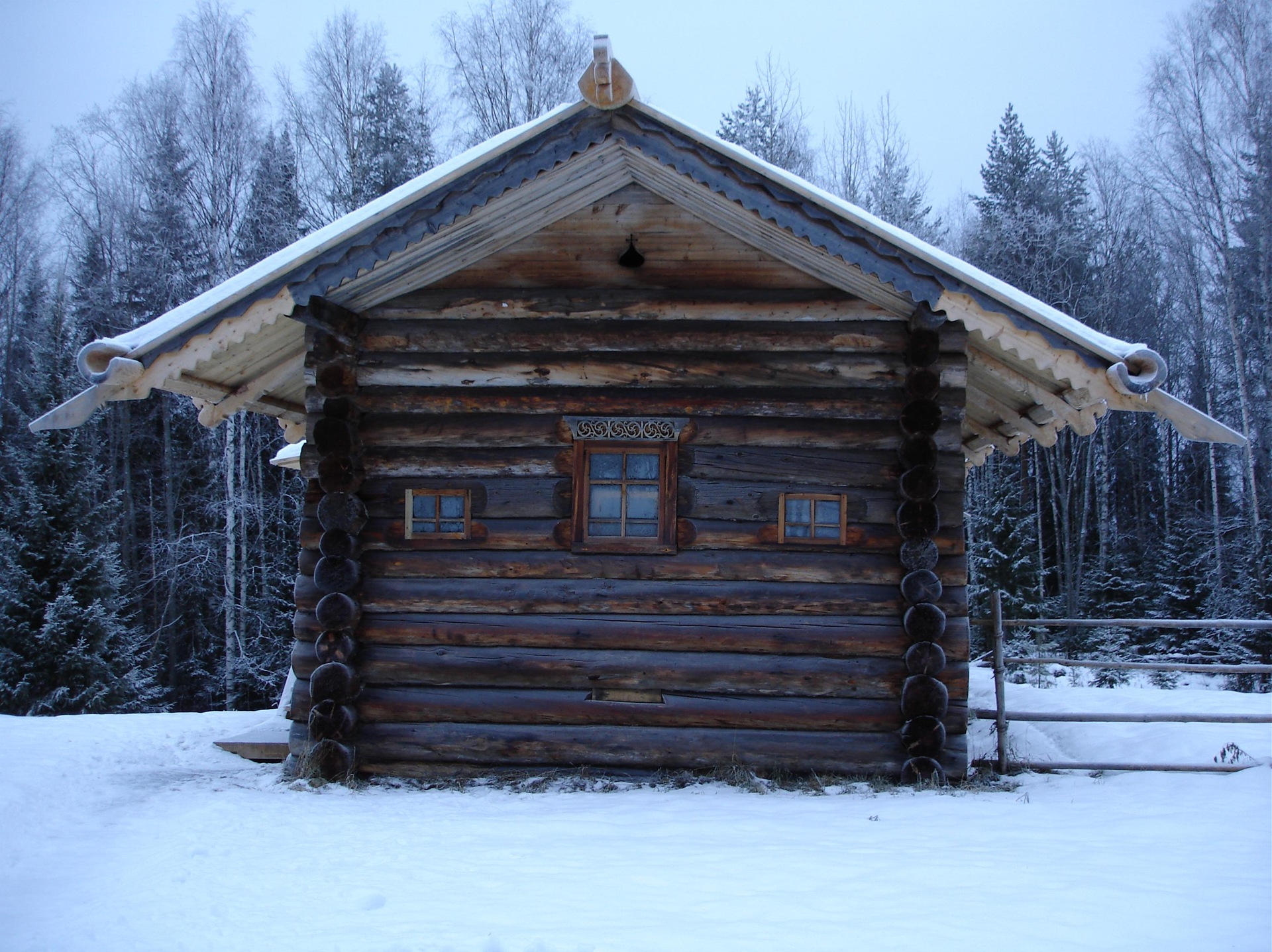 Какие дома были на севере