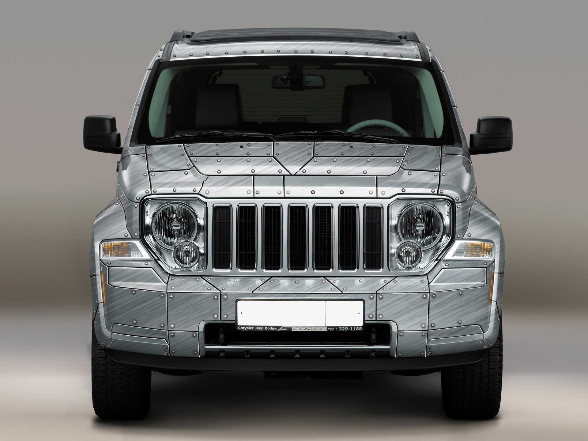 Аэрография на Jeep Cherokee. — DRIVE2