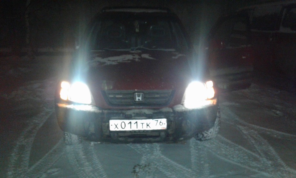 Лампочки в головной свет Нарва — Honda CR-V (RD1/RD2), 2 л, 1998 года ...