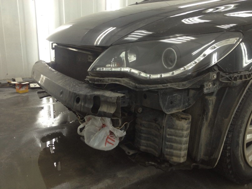 Новогодний ремонт — Honda Civic 4D (8G), 1,8 л., 2008 года | кузовной ...