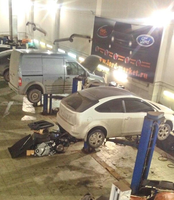 Датчик скорости и защита двигателя — Ford Focus Hatchback II, 1,6 л ...