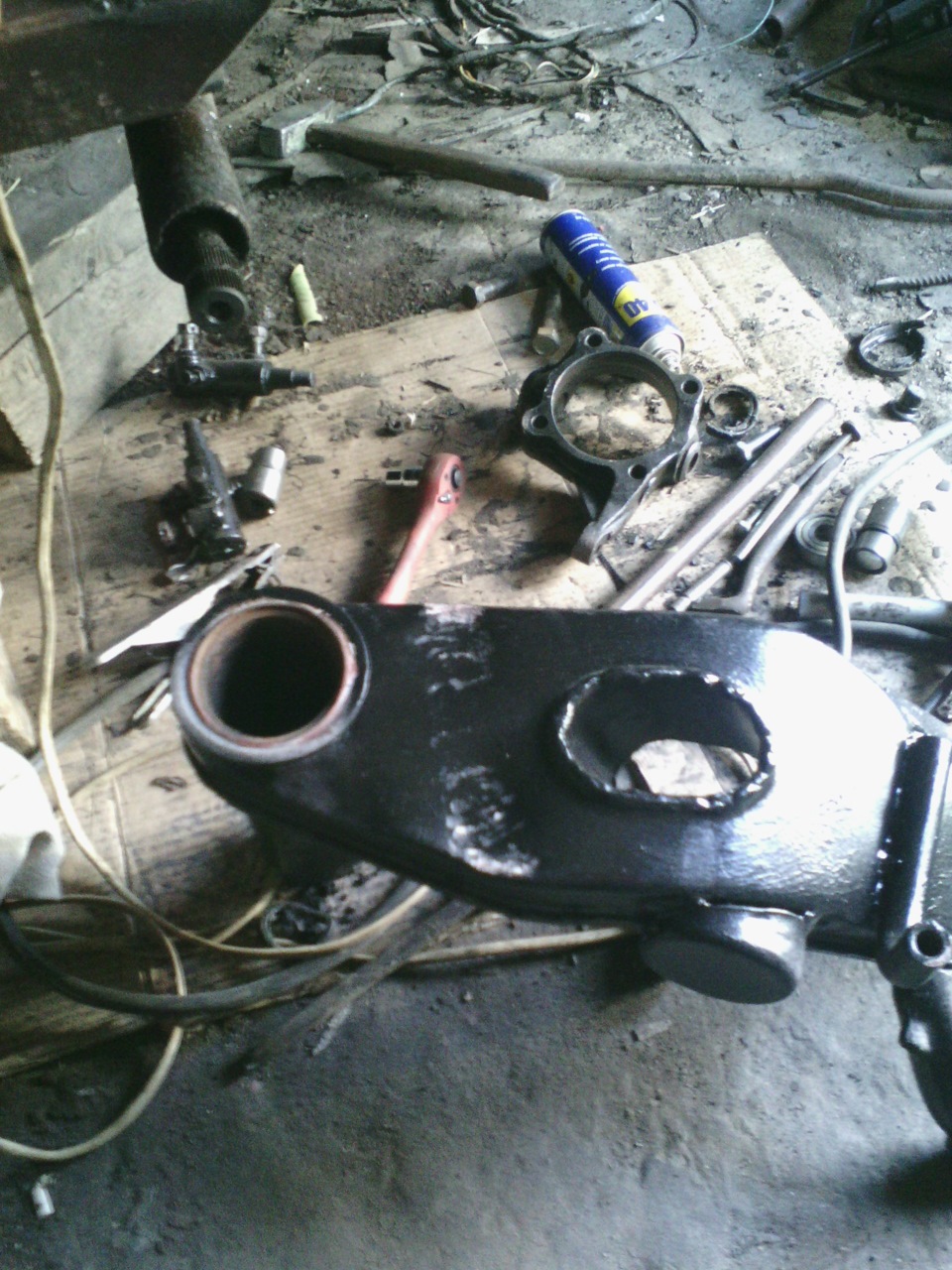 замена шкворней — ЛуАЗ 969, 1973 года | своими руками | DRIVE2