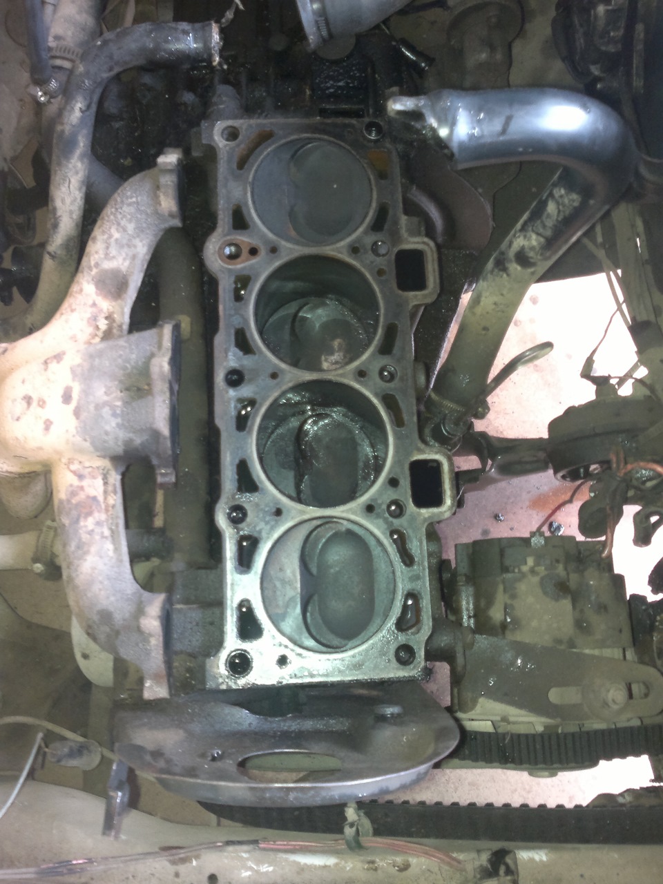 Замена прокладок — Lada 21083, 1,5 л, 1997 года | своими руками | DRIVE2