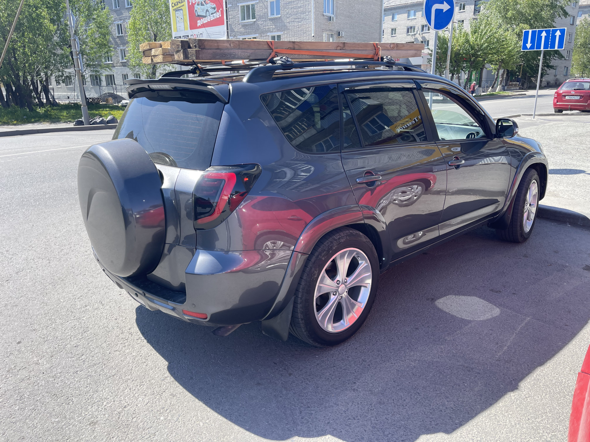 Поездка на дачу строительство — Toyota RAV4 (III), 2,4 л, 2011 года |  покатушки | DRIVE2