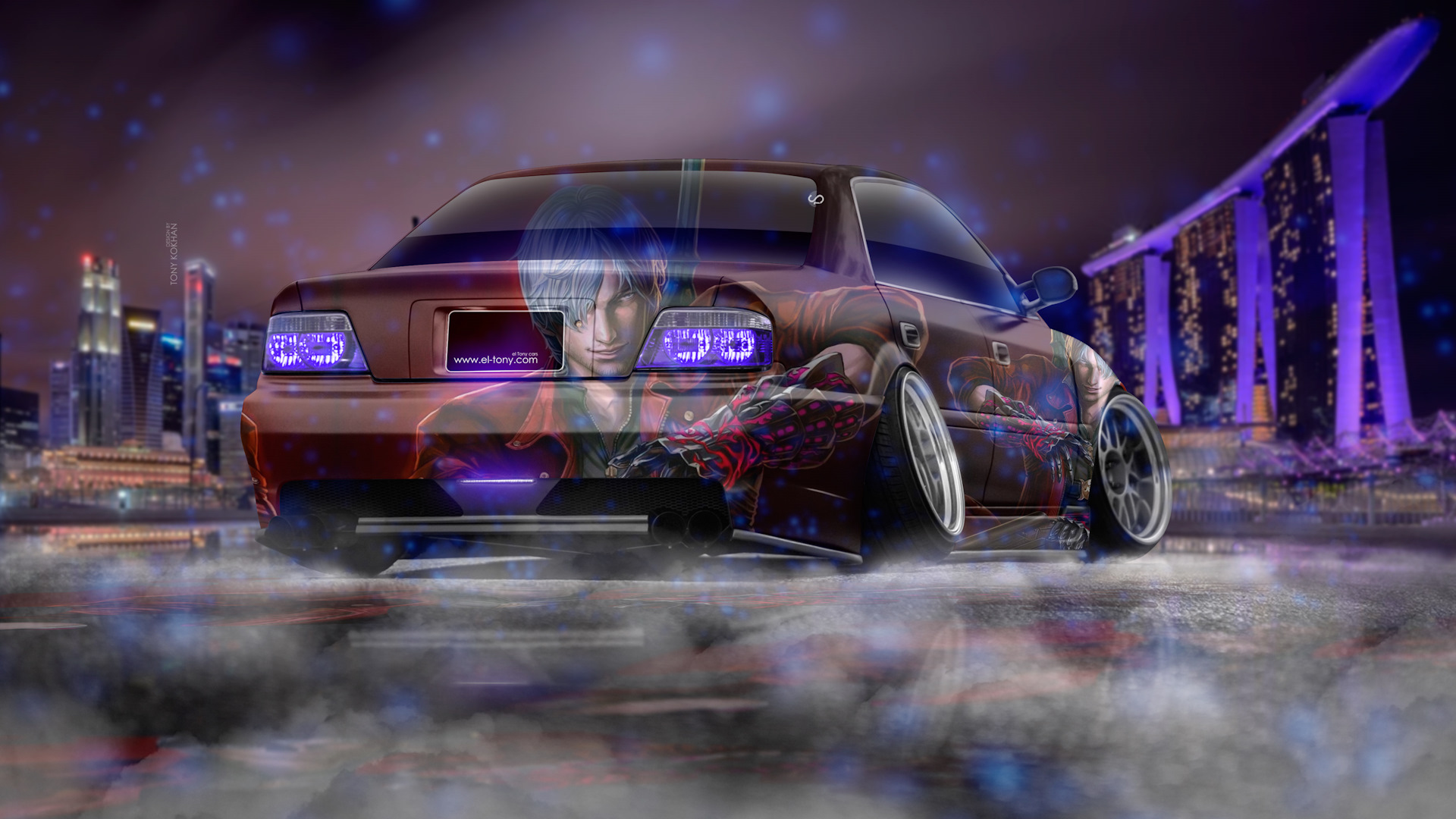 Toyota Chaser 100 JDM Night