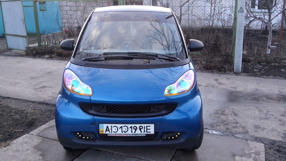 Smart Fortwo синий 2007