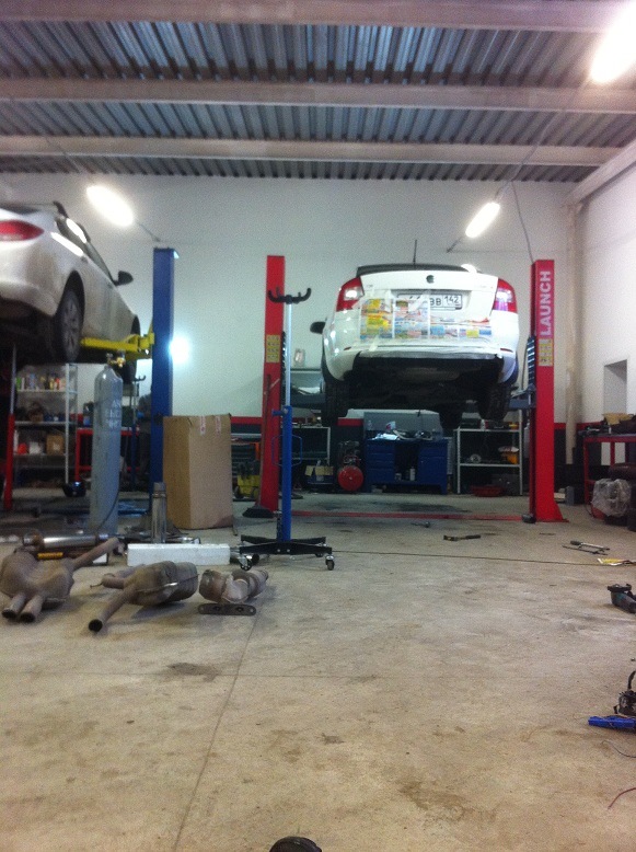 Бу-бу выхлоп или двухтрубный тихоход! — Skoda Octavia A5 Mk2, 1,8 л ...