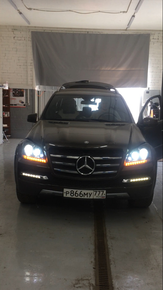Тюнинг оптики Mercedes gl x164 — Автоинжиниринг на DRIVE2