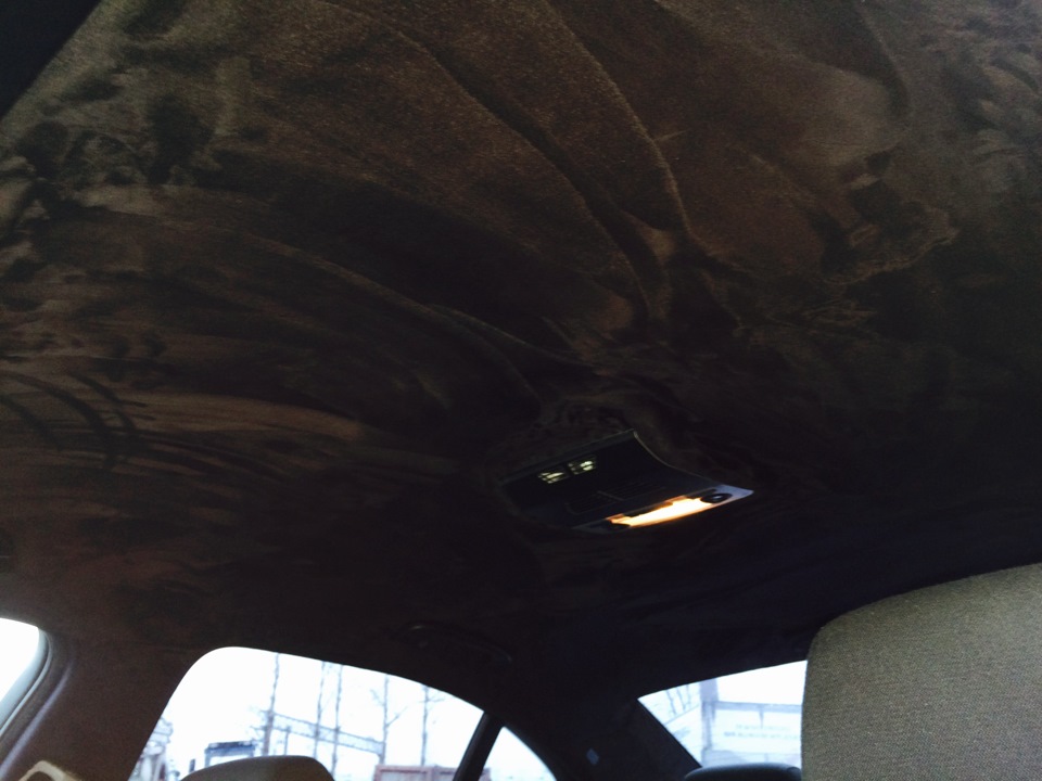 Черный алькантара потолок мем Потолок - алькантара Черный ))) - BMW 3 series (E90), 2 л, 2008 года стайлинг DR