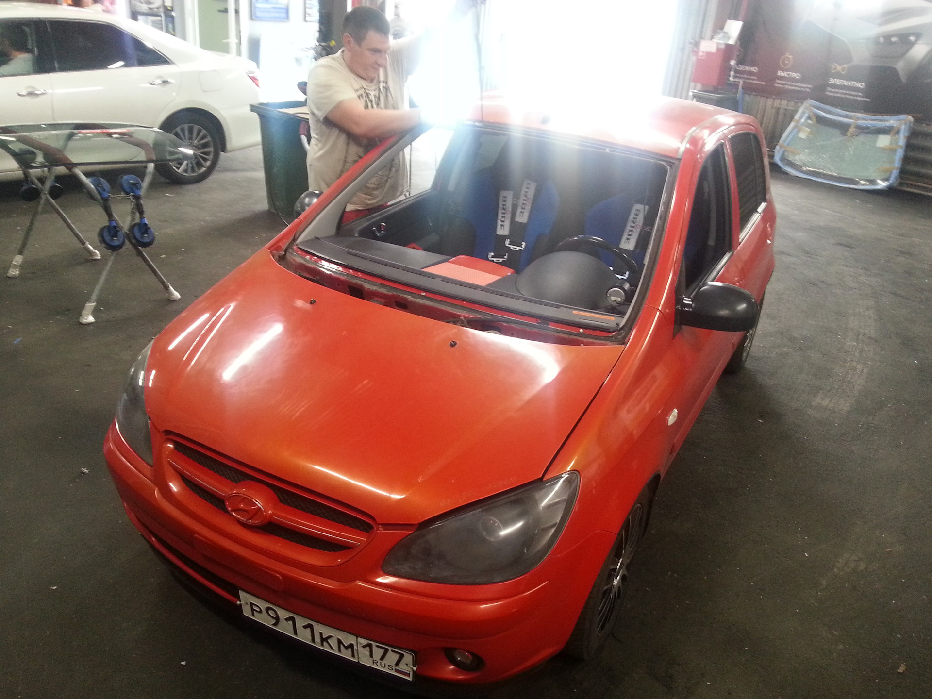 Hyundai getz замена