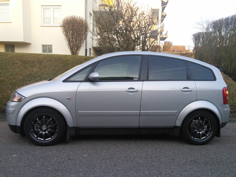 Шуфлядка вместо пепельницы + Komfortblinker — Audi A2, 1,4 л, 2004 года ...